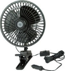 12v/24v plastic guard clip car fan